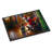 German Wirehaired Pointer and Santa Claus Doormat-112753682