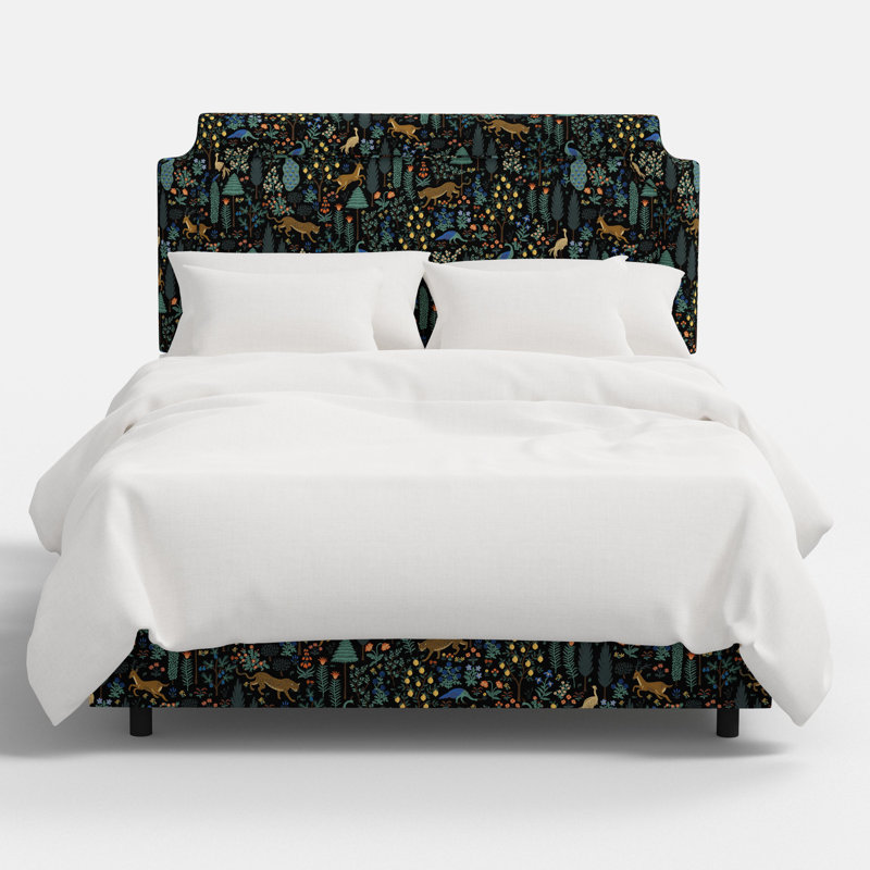 Hampton Bed In Climbing Vines Green, Twin, Vines Green