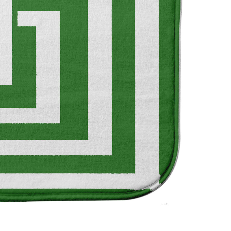 Tapis de bain Elise, l 21 po x L 34 po, Vert