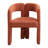 Modern Upholstered Dining Arm Chair, Solid Wood Frame-1401967619