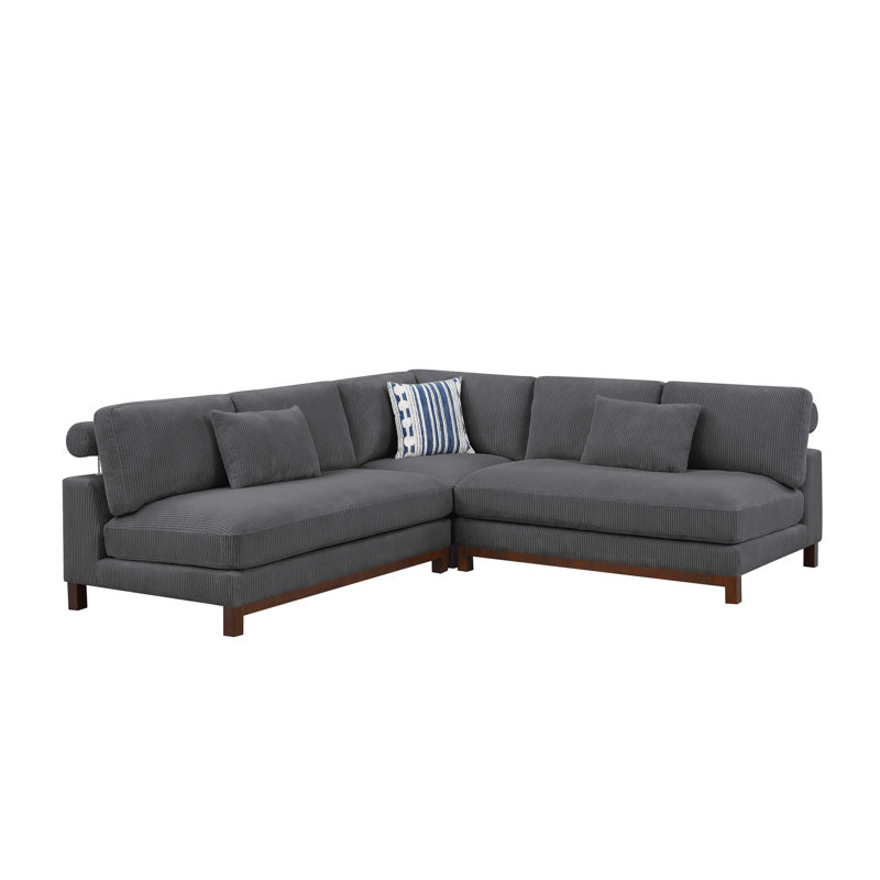Soffie Corduroy Sectional Reversible