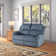 59.1'' Wide Contemporary Overstuffed Microfiber Manual Recliner Loveseat Sofa with Super Soft Cushion