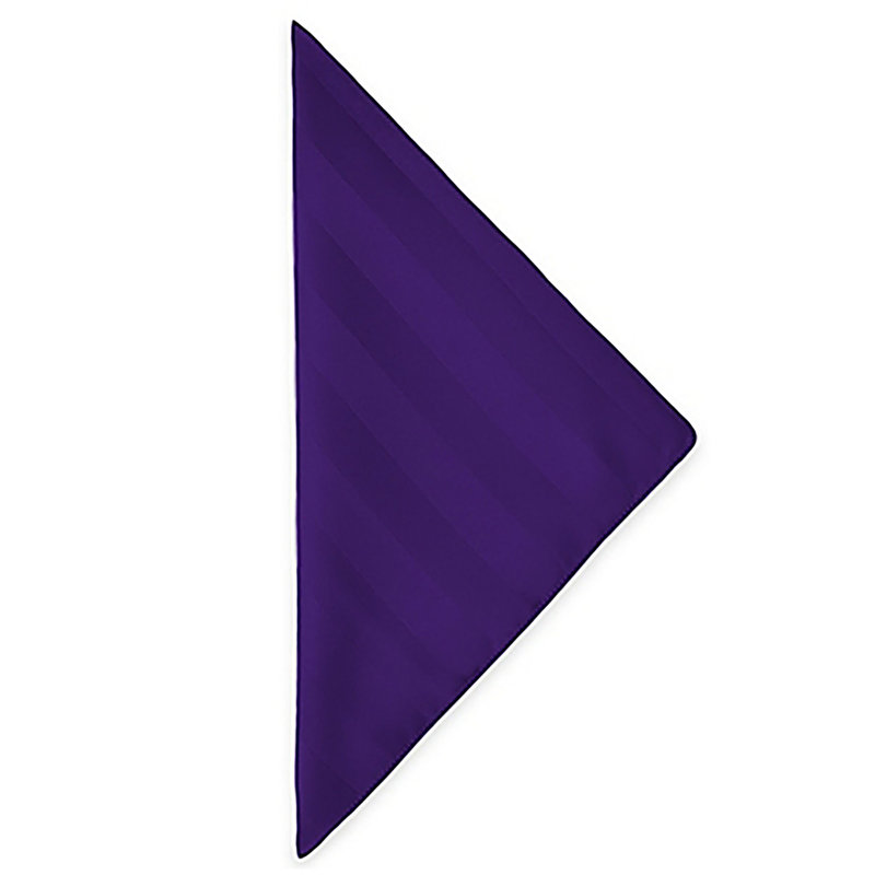 Polyester Square Napkin, Purple