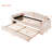 Upholstered Daybed with Storage Armrests, Trundle and Integrated Bluetooth Audio System for Comfortable Living and Entertainment-896649447-896649434