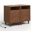 Ensemble de table de chevet 2 pièces Chanson avec 1 port USB, 2 prises et 1 port Type-C-587188013