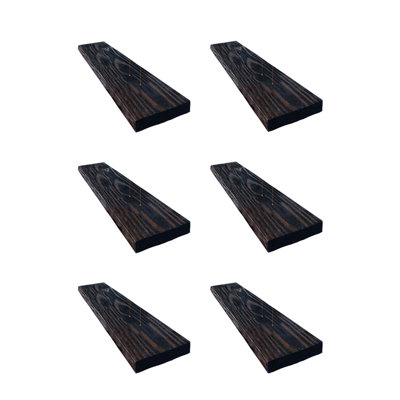 Tom 3 Piece Pine Floating Shelf