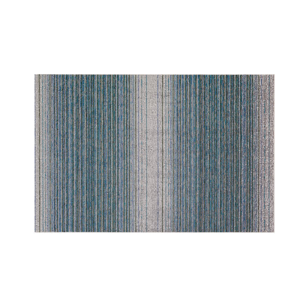 Chilewich Blue Stripe Woven Indoor/Outdoor Floormat 36x60 + Reviews