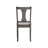 Ivor Slat Back Turned Leg Upholstered Side Chair-647342750