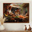 African Vibrant Market I On Canvas Print-585678414-555487061