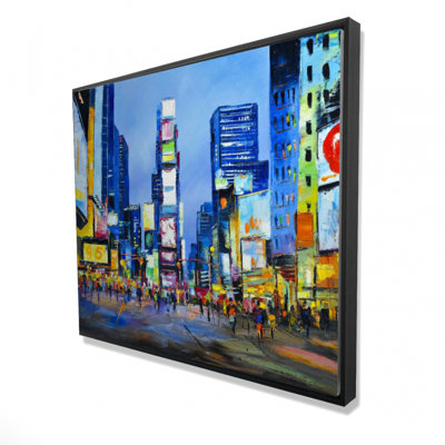 " Cityscape In Times Square "