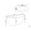 Metcalfe x Freestanding Standard Acrylic Bathtub-1969272791