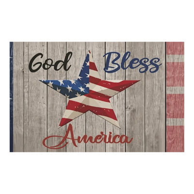 Nappe God Bless America Star