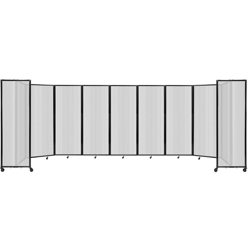 Cloison murale en polycarbonate 360, H 90 po x l 300 po, Transparent