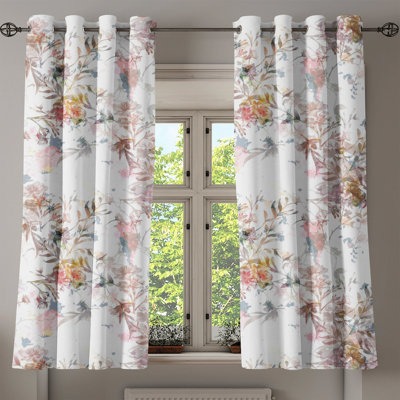 Mannox Semi Sheer Curtain Pair
