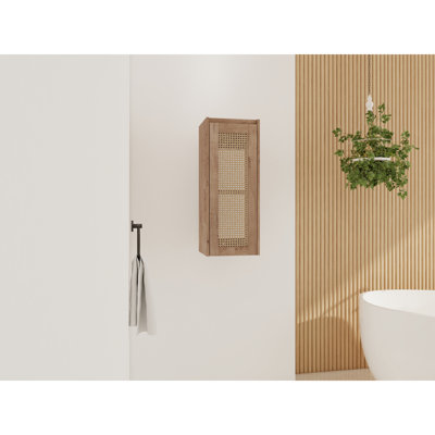 Armoire de rangement murale flottante pour salle de bain Olita