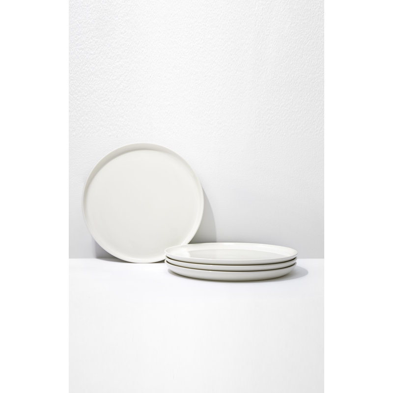S/4 Large Slim Plate - white