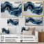 Or et bleu céleste fluidité III - encre liquide, art mural-1298219904-1298219909-1298219911