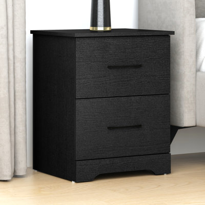 Arkia 23.7" H 2-Drawer Manufactured Wood Nightstand