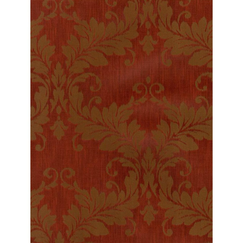 WP_Vintage_Damasks_PARENT_G34130 Damask Roll, Red/Gold