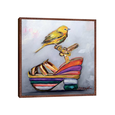 Sunrise In A Sandal by Karen Weber - Painting on Canvas