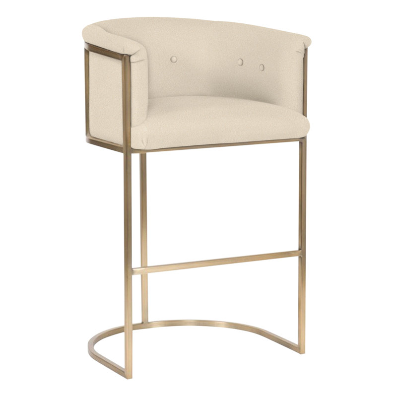 Tabouret de bar 31 po Skye, Kimoni naturel