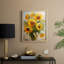 Série FLORAL CDXLIX - Impression encadrée de qualité supérieure - Prêt à être accroché - Aucun clou requis-873506779-873506768