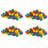 Intex 100-Pack Small Plastic Multi-Colored Fun Ballz for Bounce Houses-58789030