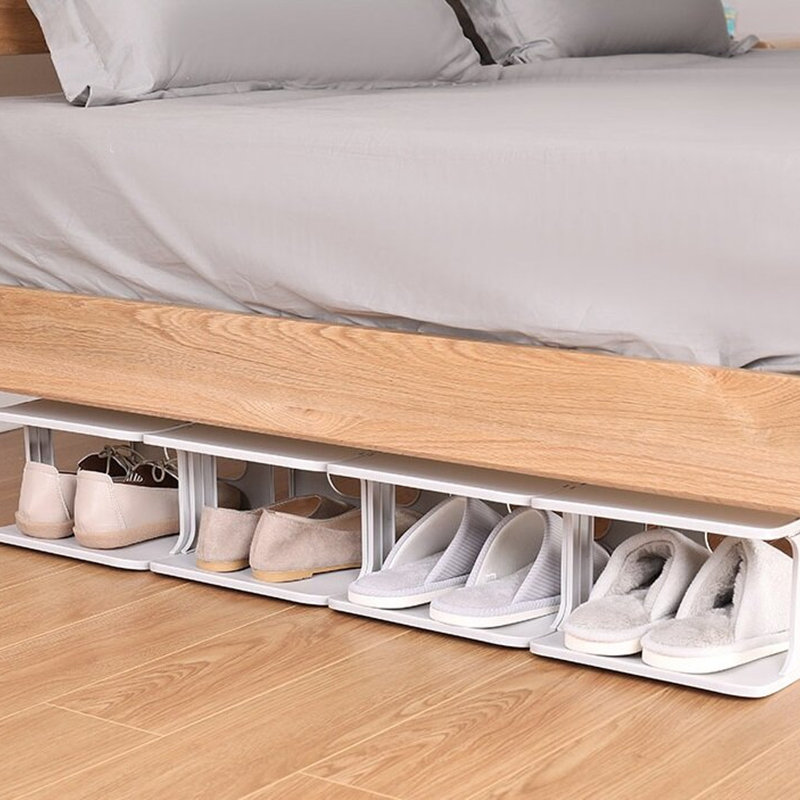 5 Pair Stackable Shoe Rack