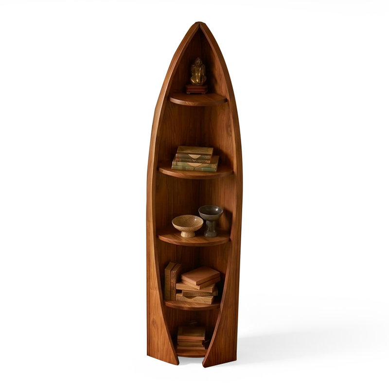 Armoire de coin Retro, Walnut