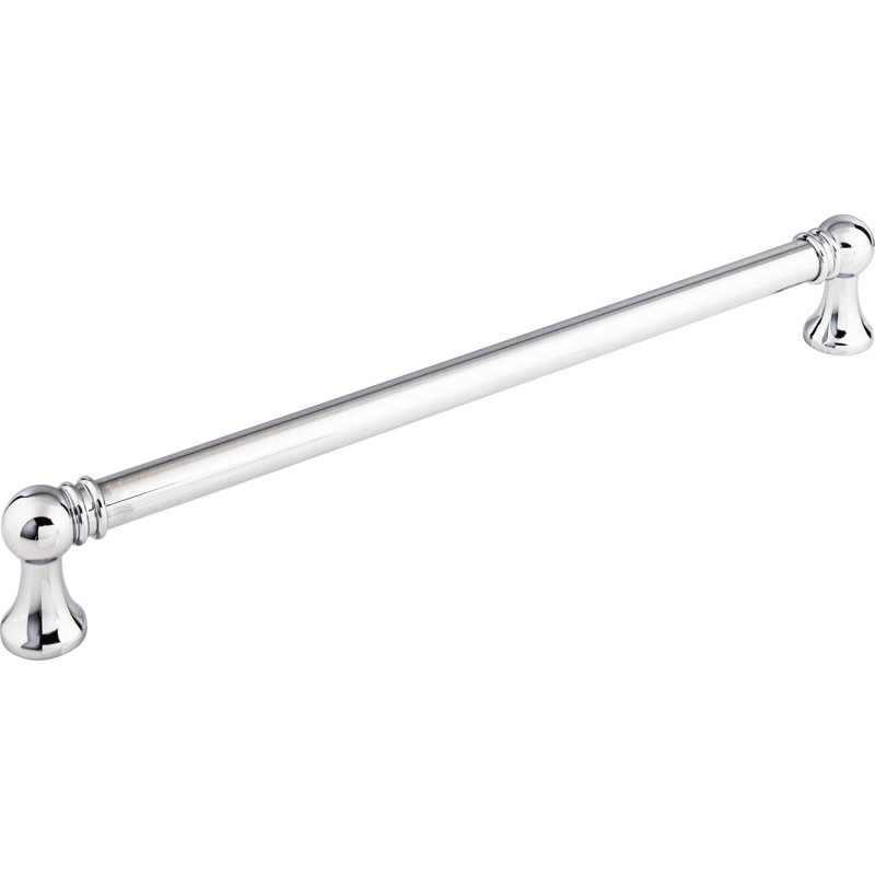 Kara 12" Center to Center Appliance pull, Polished Chrome