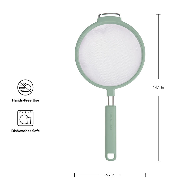 Kitchenaid Mesh Strainer, 7 Inch, Cardamom