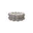 Stoneware Bowl With Raised Dots, White
