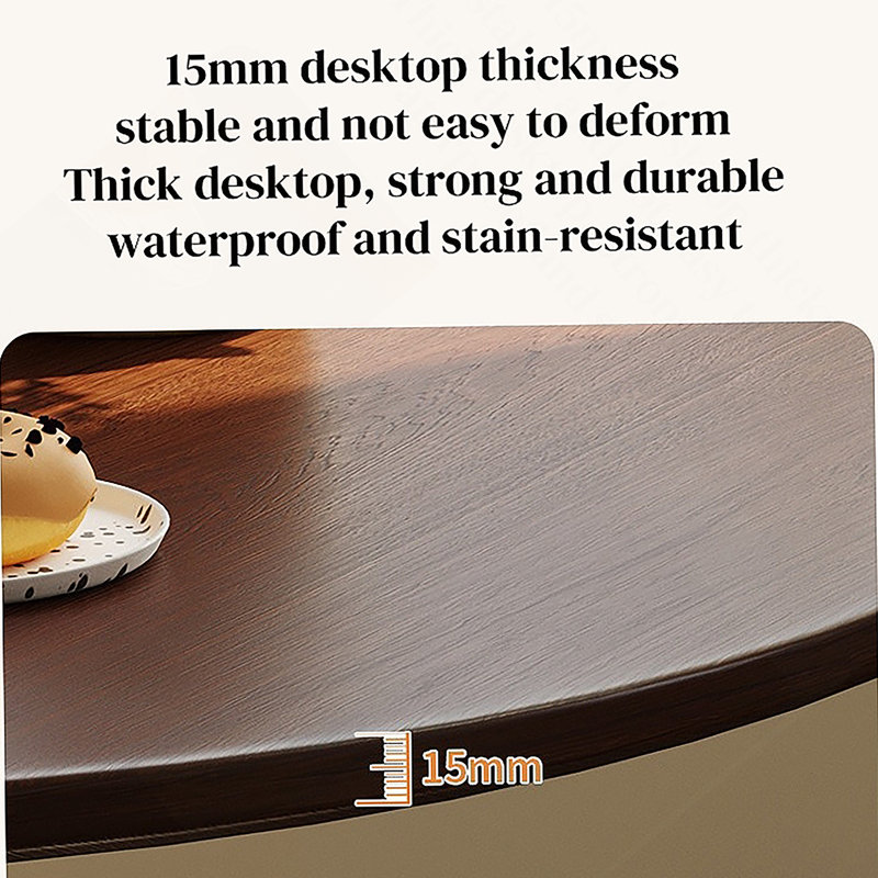 (Walnut Color) Round Table, ∅31.5'' Modern Dining Table, Dining Table,MDF Top And Steel Base Tulip Round Kitchen Table,Kitchen Table, Mid Century Coffee Table For Living Room, Oval Dining Table