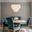 Lustre Pettisville Farmhouse Coastal Shell / Capiz-1866115936