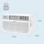 Climatiseur mural Keystone 10 000 BTU 230 V avec télécommande ACL Follow Me-124210898