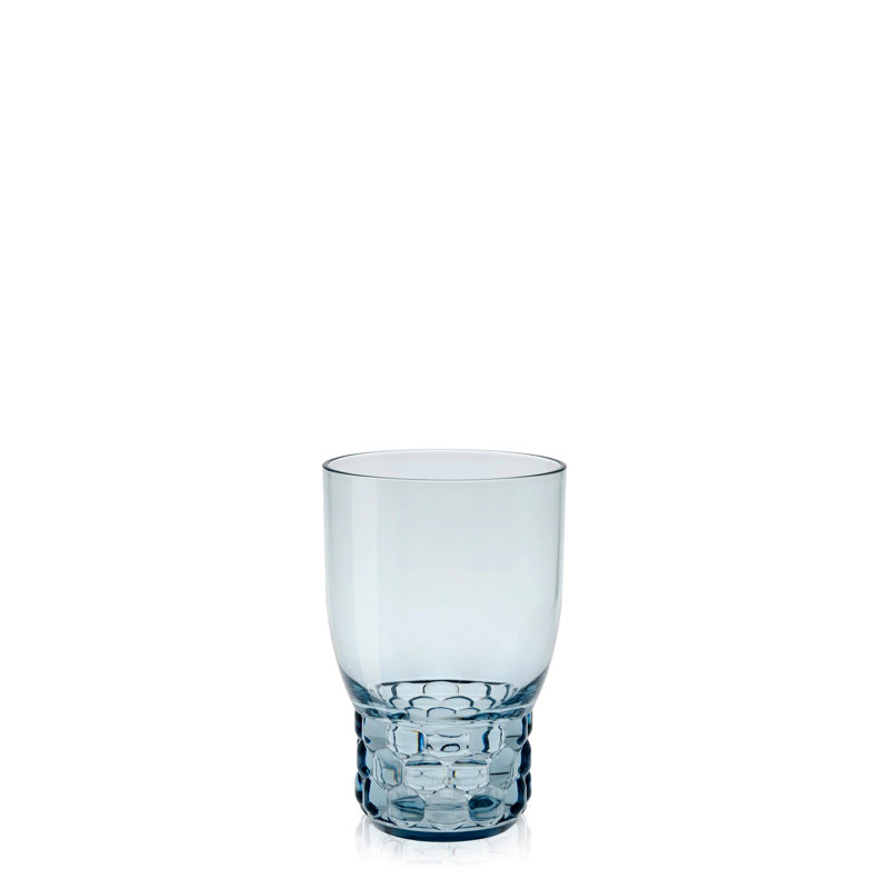 Jellies Drinking Glass, 32 oz., Light Blue