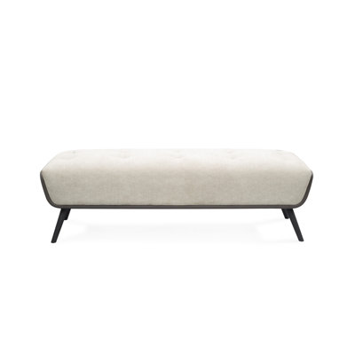 Faux Leather Upholstered Bench