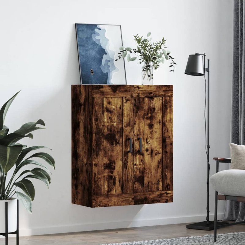 Quantico Bathroom Cabinet, Smoked Oak