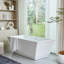 Baignoire de trempage autoportante en acrylique 67 po. X 31 po.-88388601