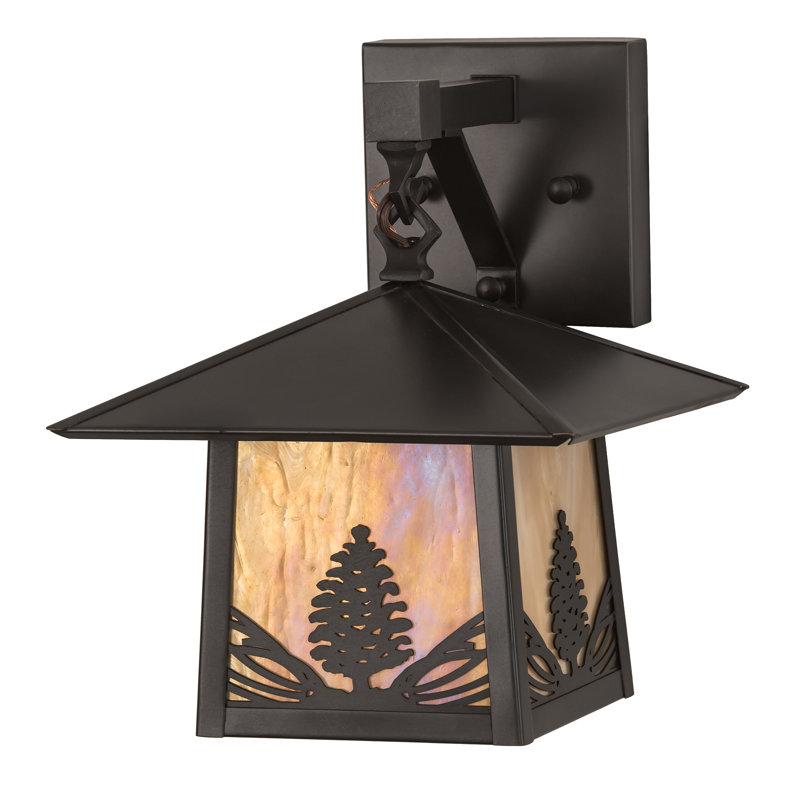 Mountain Pine 1 - Light Outdoor Wall Lantern