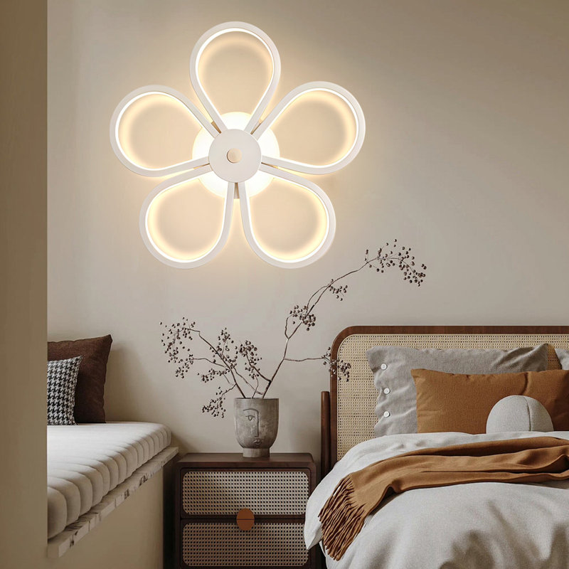 Flush Mount, White