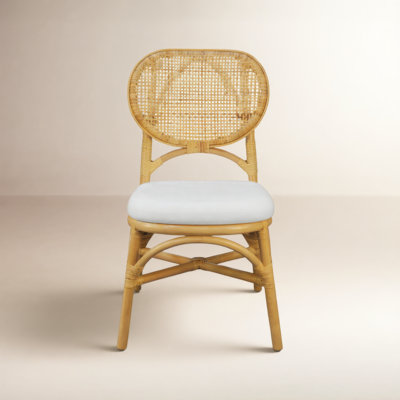Aileen Rattan Dining Chair - Natural