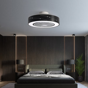 Keshara 22" Ceiling Fan With LED Lights