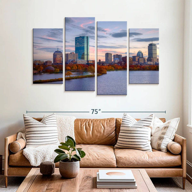 Sireci Boston Back Bay, H 42 po x l 68 po