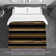 Horizontal Stripes Machine Printed Comforter