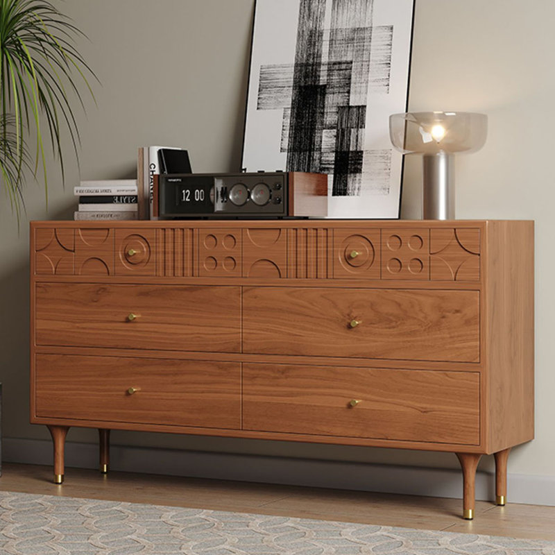 Armoire de rangement à découper en bois massif