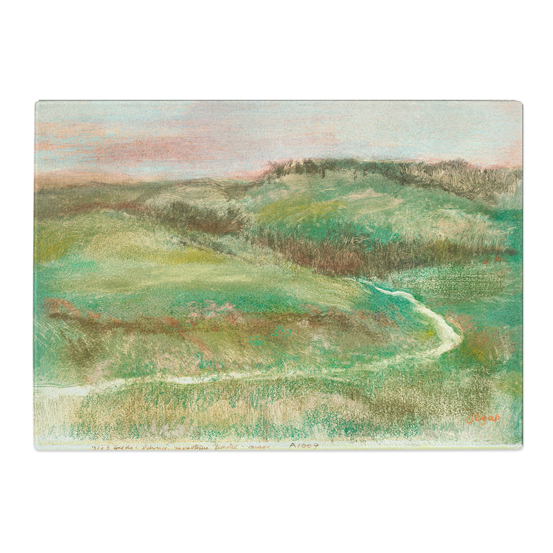 Landscape by Edgar Degas Chopping Board