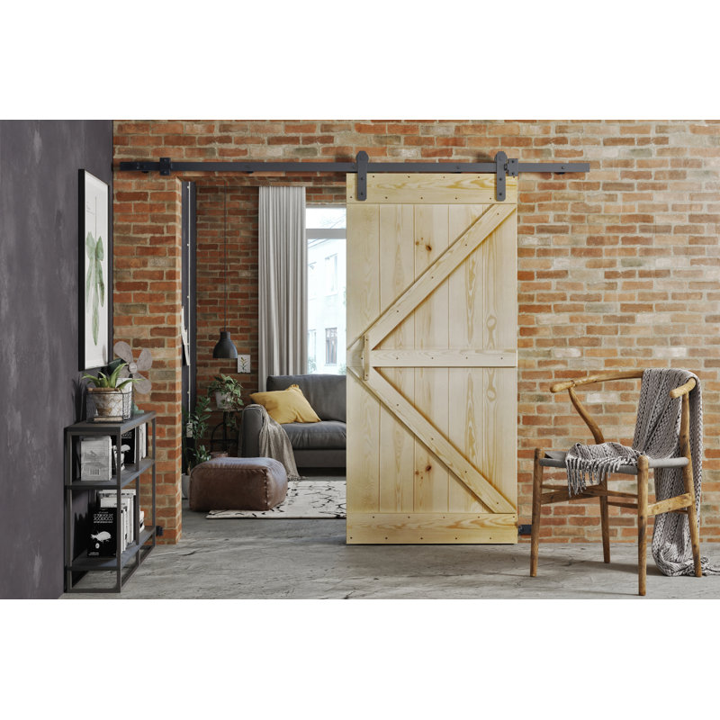 Door, 106cm x 205cm, Brown