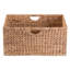 Natural Water Hyacinth Wicker Basket-1402826411