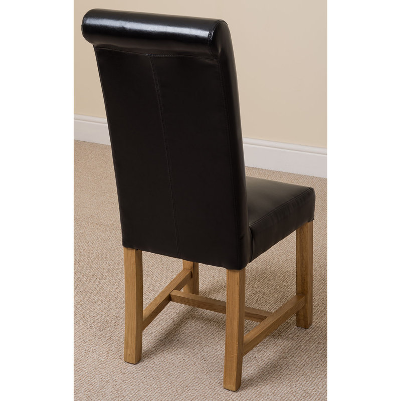 51cm H Upholstered Side Chair, Black